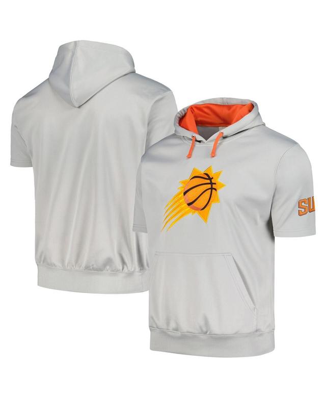 Mens Fanatics Silver Phoenix Suns Big and Tall Logo Pullover Hoodie Product Image