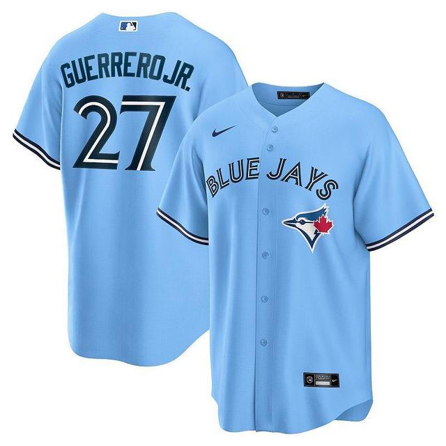 Mens Nike Vladimir Guerrero Jr. Powder Blue Toronto Blue Jays Alternate Replica Player Jersey Product Image