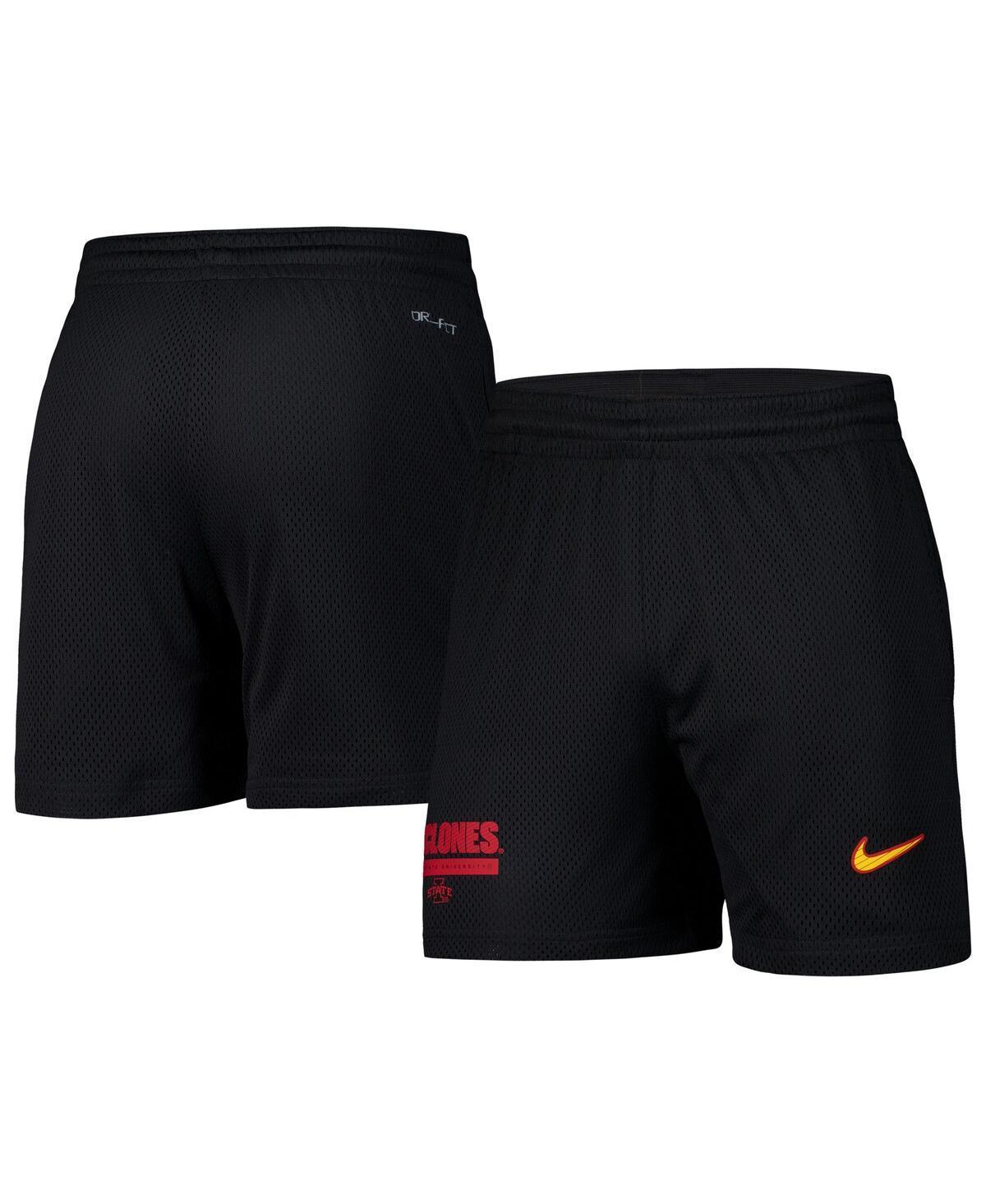 Nike Mens Black Iowa State Cyclones 2024 Sideline Mesh Shorts Product Image