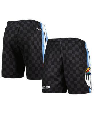 Mens Mitchell & Ness Black Sporting Kansas City City Mesh Shorts Product Image