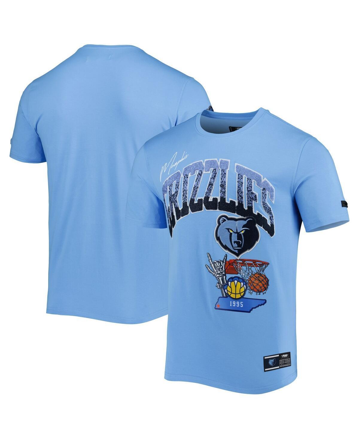 Mens Pro Standard Light Blue Memphis Grizzlies Hometown Chenille T-shirt Product Image