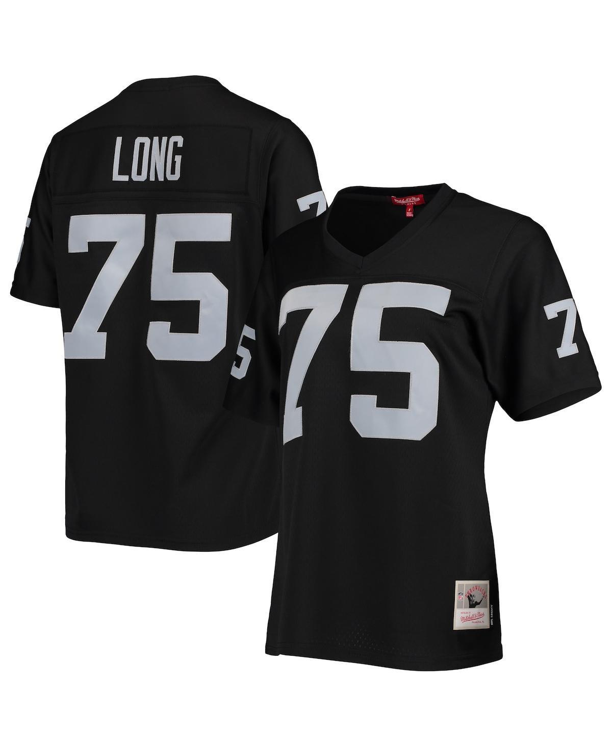 Womens Mitchell & Ness Howie Long Black Las Vegas Raiders Legacy Replica Player Jersey Product Image