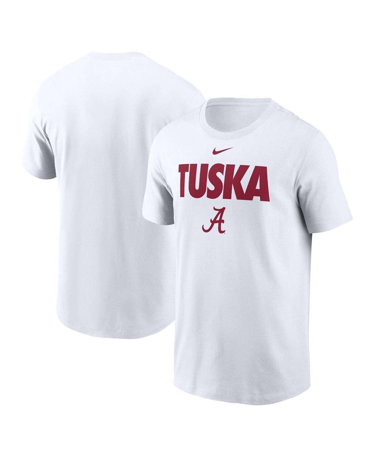 Nike Mens White Alabama Crimson Tide Local Ultimate Chant T-Shirt Product Image