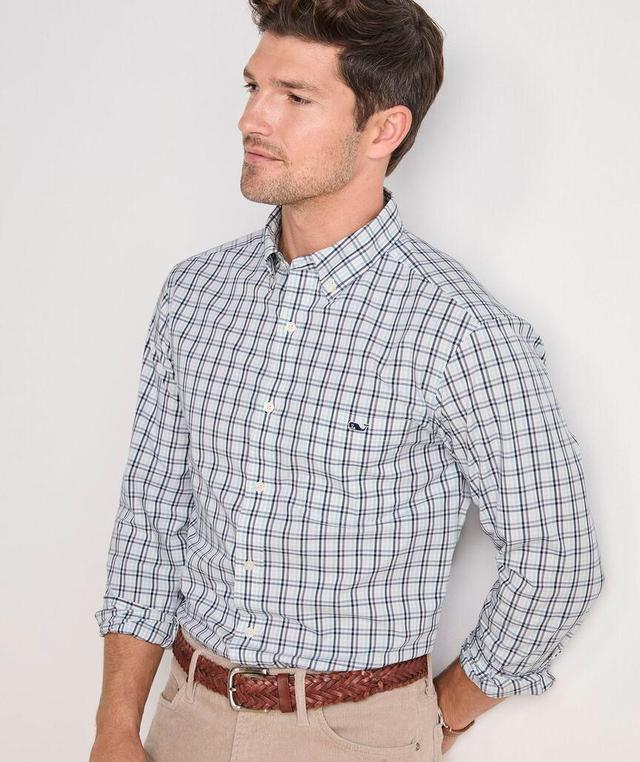 Stretch Poplin Tattersall Shirt Product Image