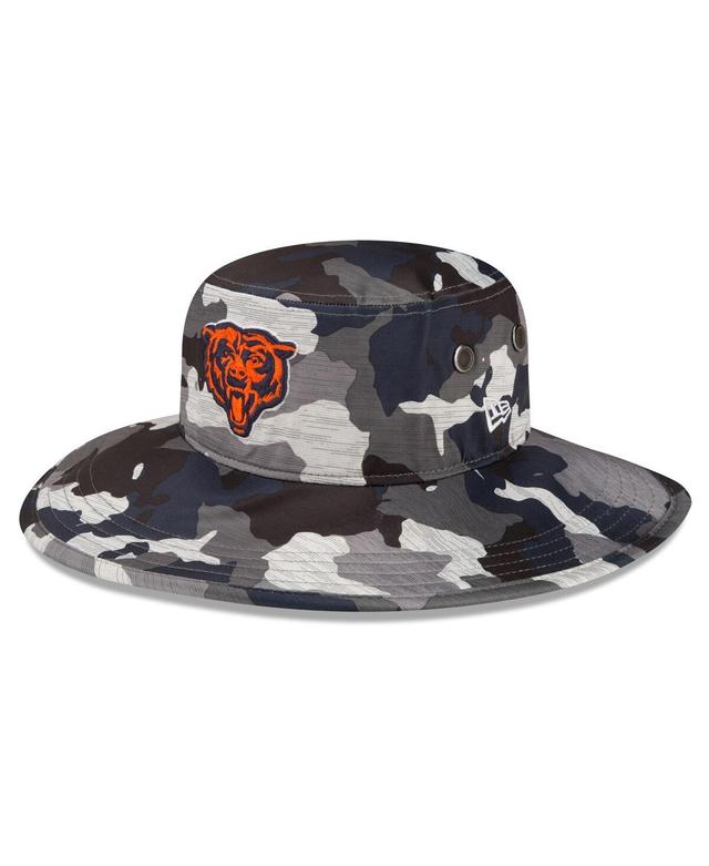 Mens New Era Camo Chicago Bears 2022 Nfl Training Camp Official Mascot Panama Bucket Hat Product Image