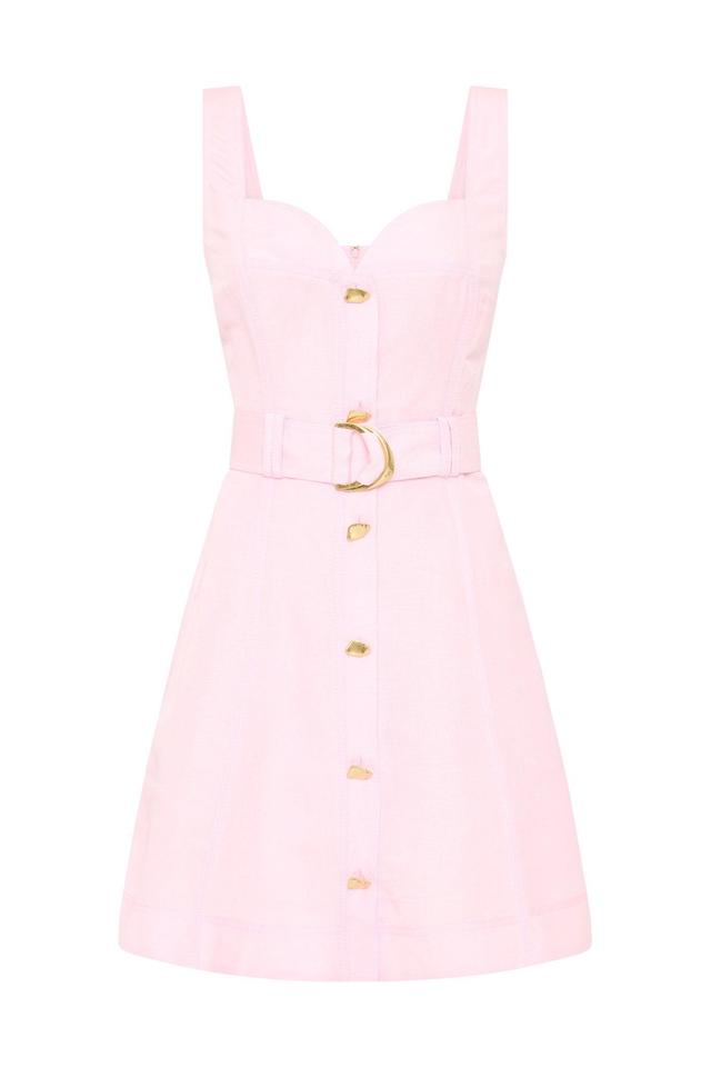 Clay Belted Mini Dress Product Image