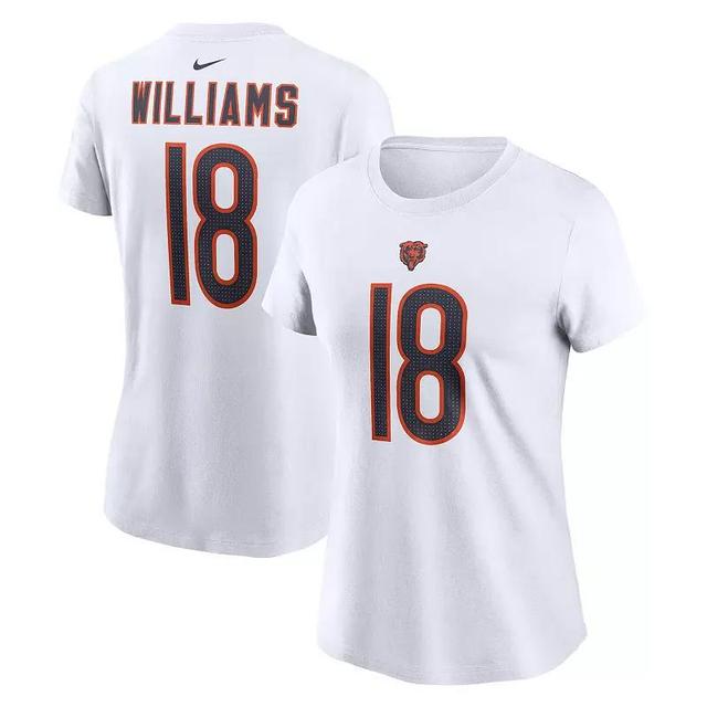 Womens Nike Caleb Williams Chicago Bears 2024 NFL Draft First Round Pick Fuse Name & Number T-Shirt Product Image