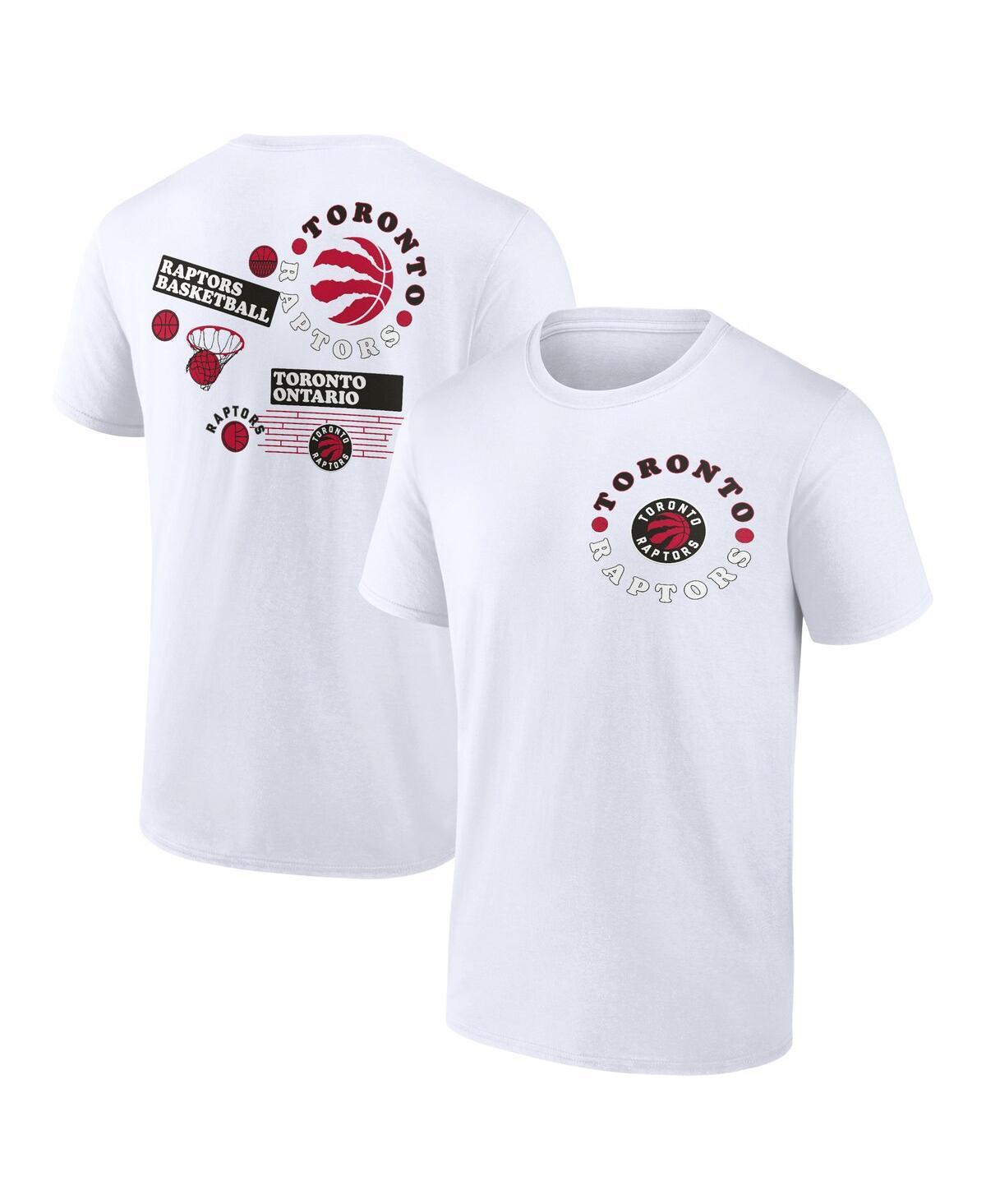 Mens Fanatics Branded White Toronto Raptors Street Collective T-Shirt Product Image