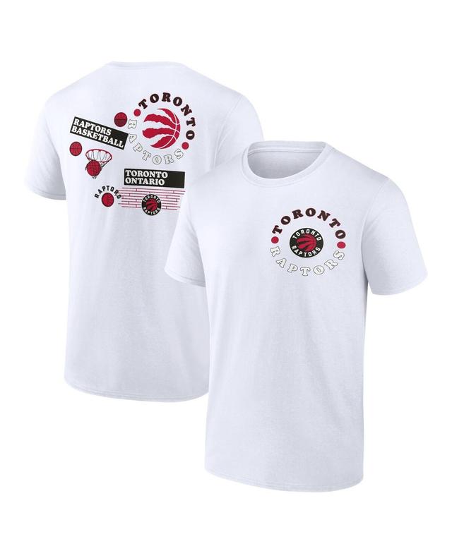 Mens Fanatics Branded White Toronto Raptors Street Collective T-Shirt Product Image