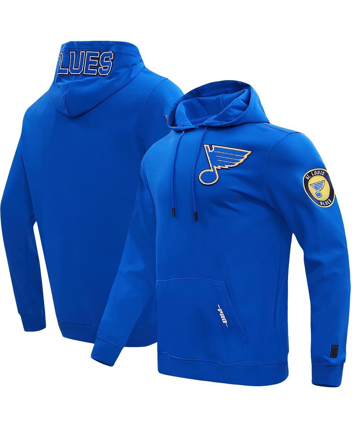 Mens Pro Standard Blue St. Louis Blues Classic Pullover Hoodie Product Image