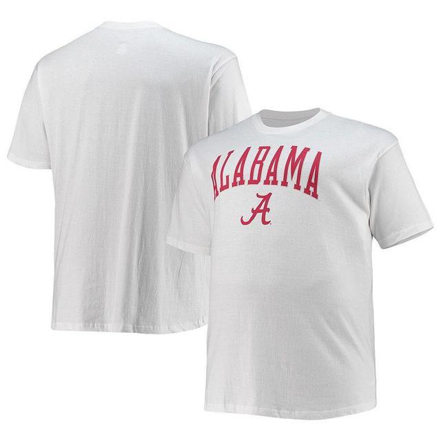 Mens Champion Alabama Crimson Tide Big & Tall Arch Over Wordmark T-Shirt Product Image