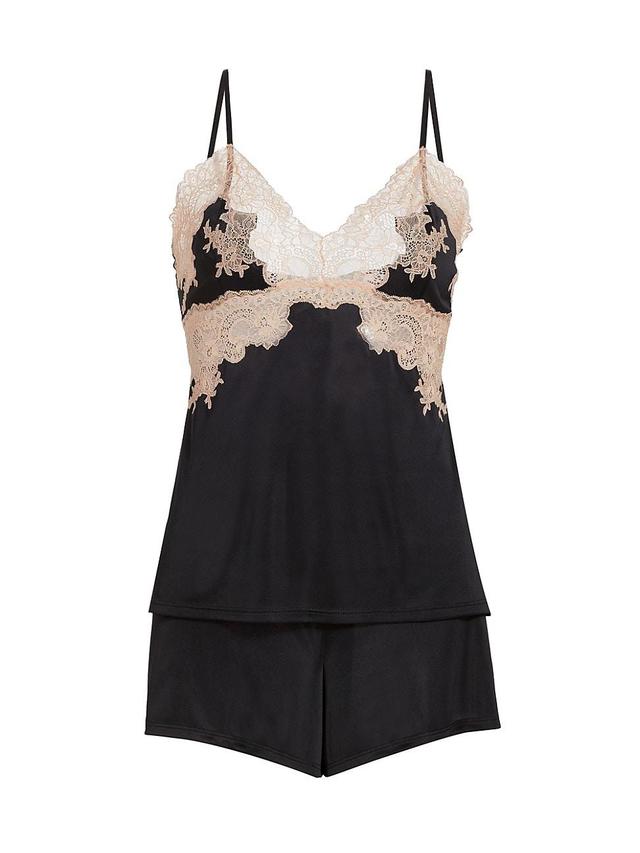 Womens Enchant Lace Camisole Short Set Product Image