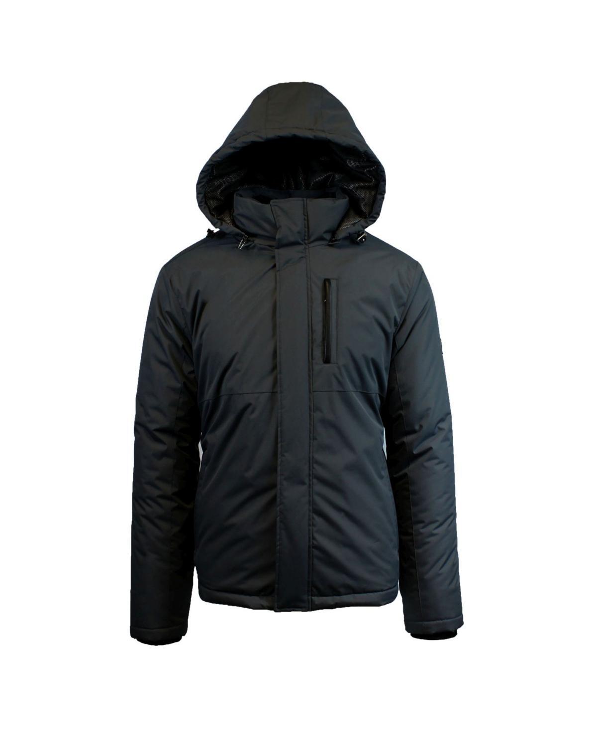 Spire By Galaxy Mens Heavyweight Presidential Tech Jacket with Detachable Hood Product Image