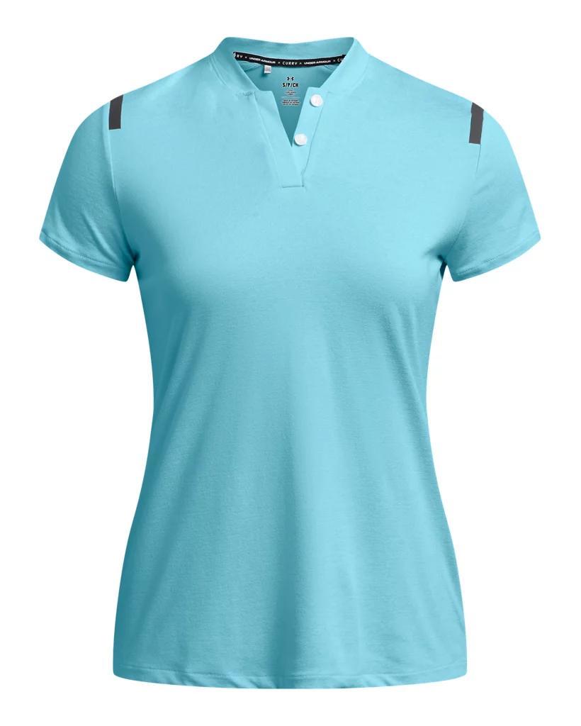 Women's Curry Splash Short Sleeve Polo Product Image