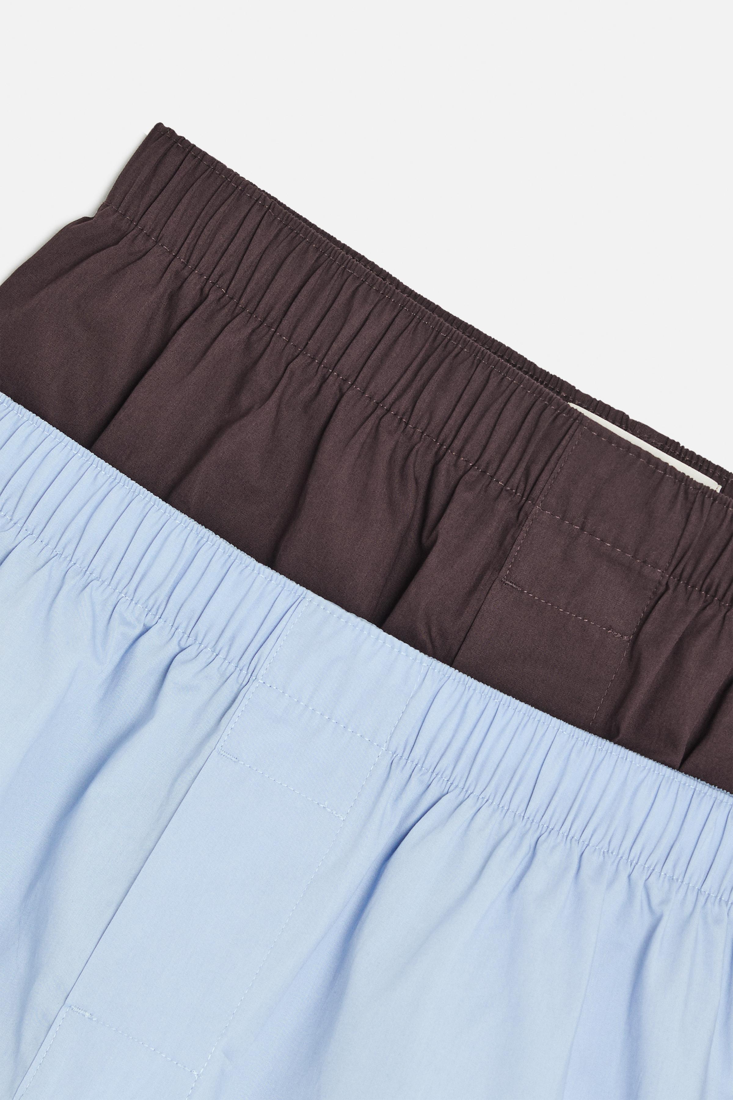 2 PACK OF MIXED POPLIN BOXERS Product Image