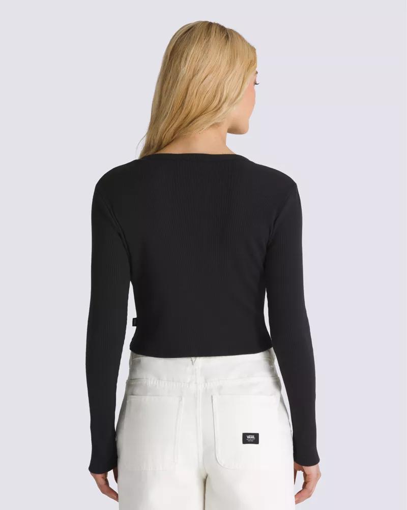 Drew Rib Long Sleeve Top Product Image