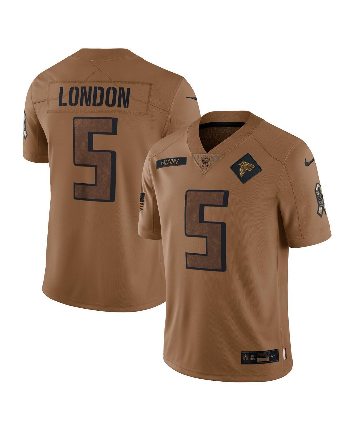 Mens Nike Drake London Brown Distressed Atlanta Falcons 2023 Salute To Service Limited Jersey - Brown Product Image