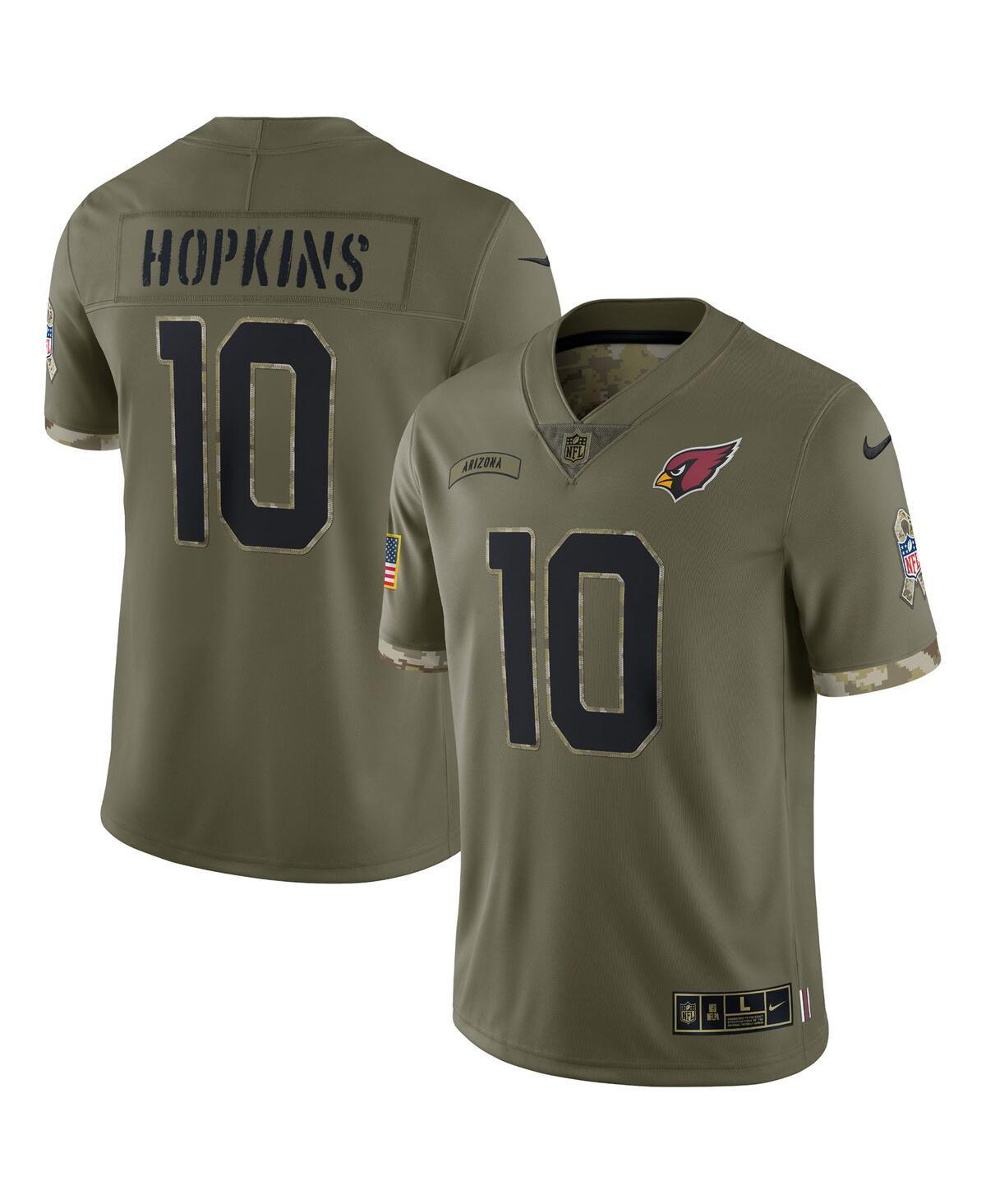 Mens Nike DeAndre Hopkins Olive Arizona Cardinals 2022 Salute To Service Limited Jersey - Olive Product Image