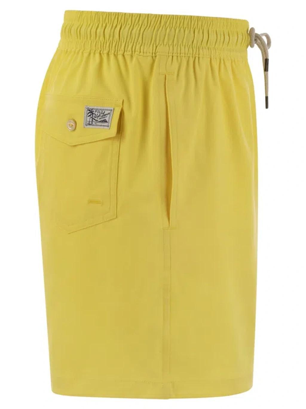 Beach Boxers In Yellow Product Image