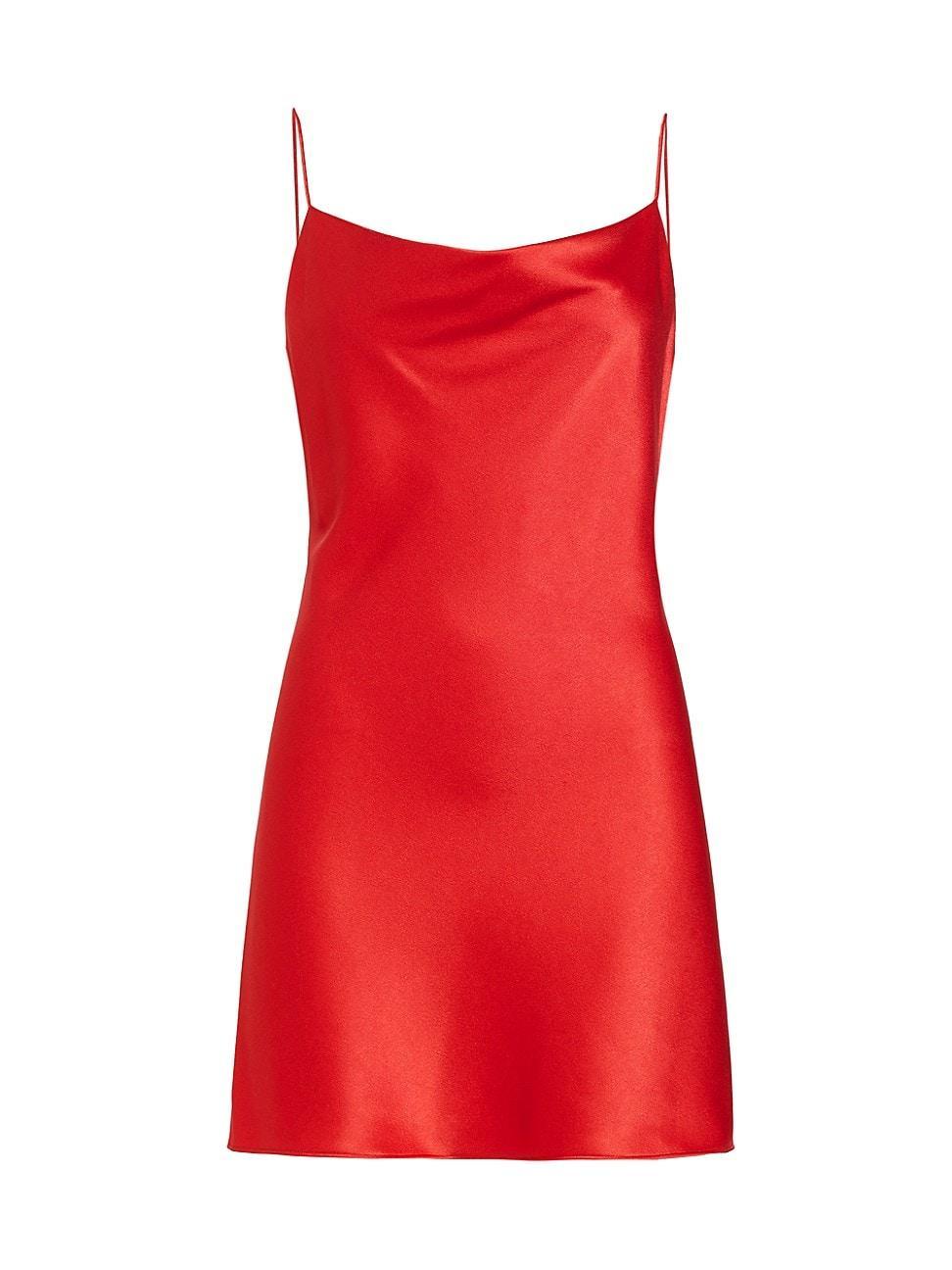 Womens Harmony Mini Slip Dress Product Image