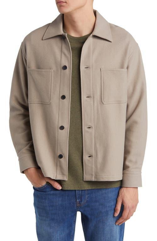 FRAME Virgin Wool Blend Overshirt Product Image