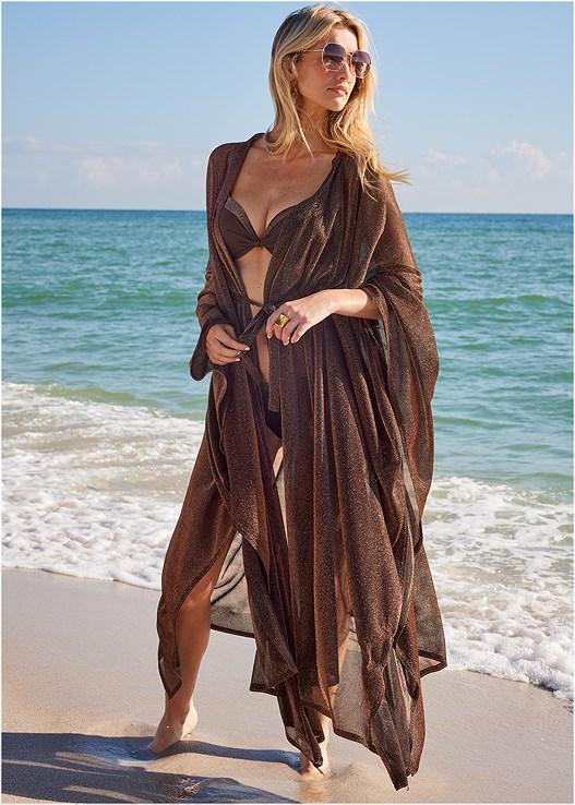 Shimmer Kimono Cover-Up Product Image