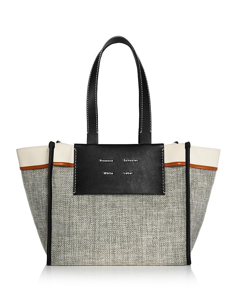 Proenza Schouler White Label Large Morris Tweed Tote Product Image