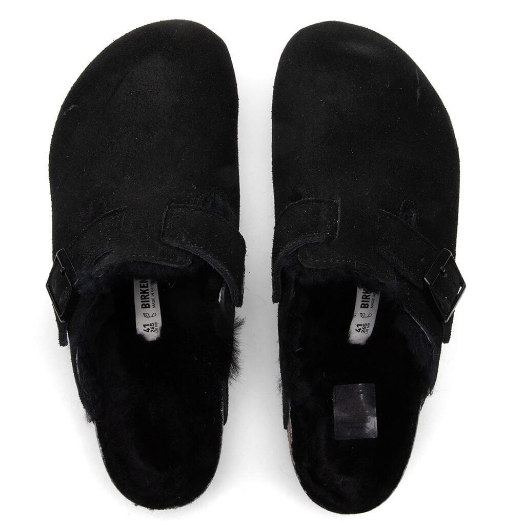 Wide Boston Shearling - Black Male Product Image