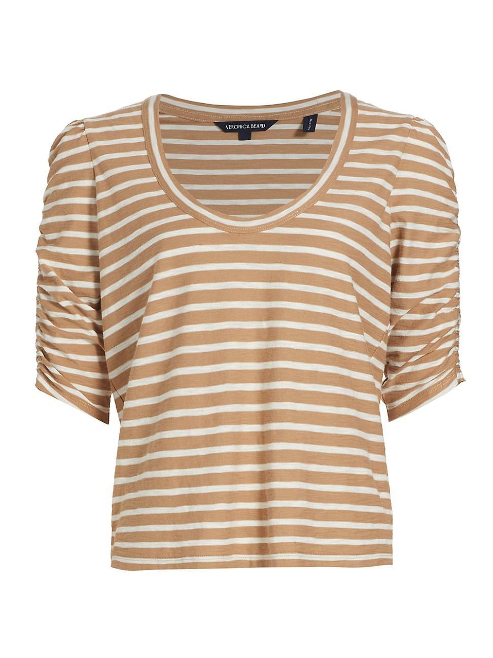 Womens Netto Stripe Cotton Tee Product Image