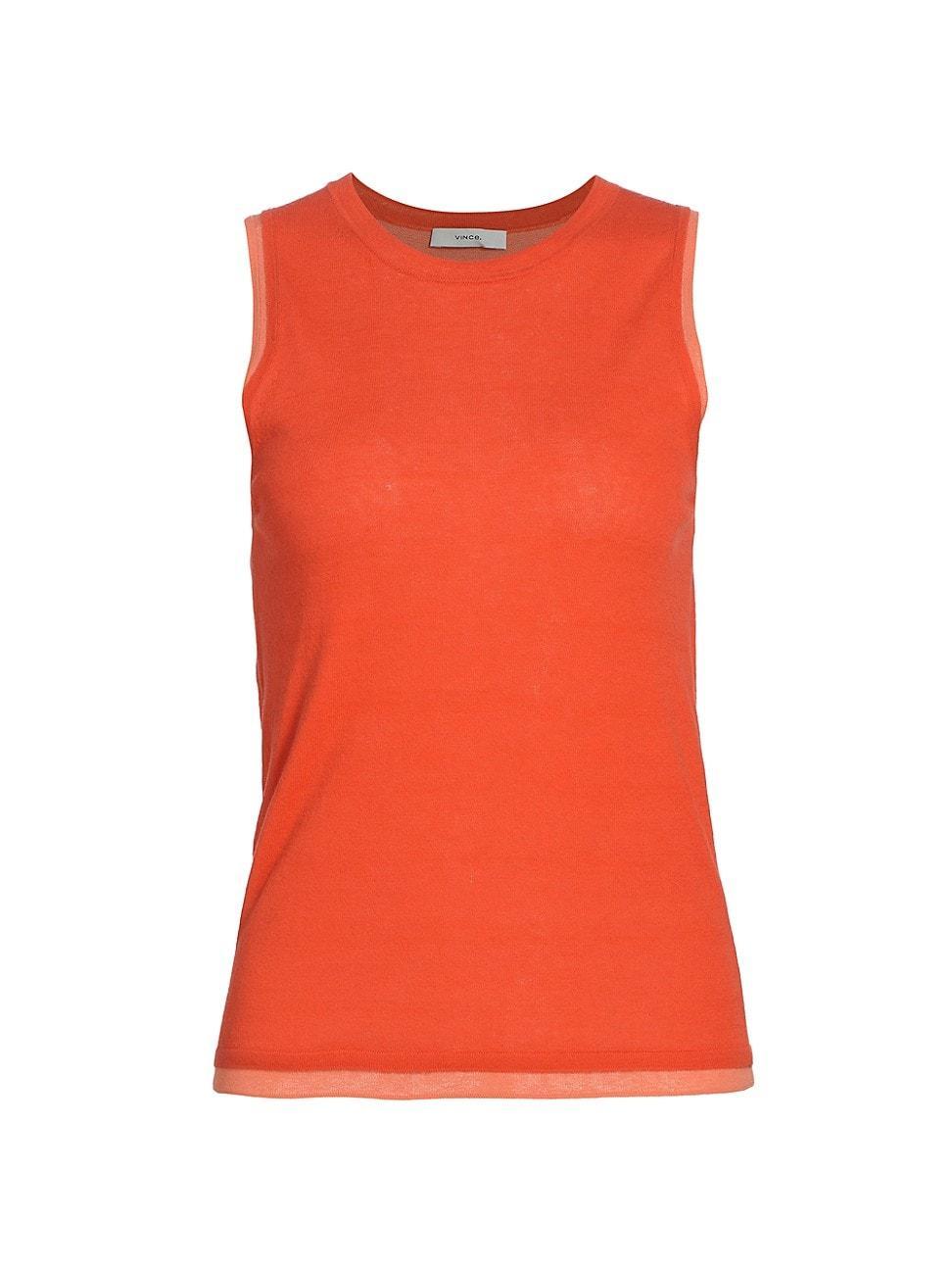 Womens Double Layer Tank Product Image