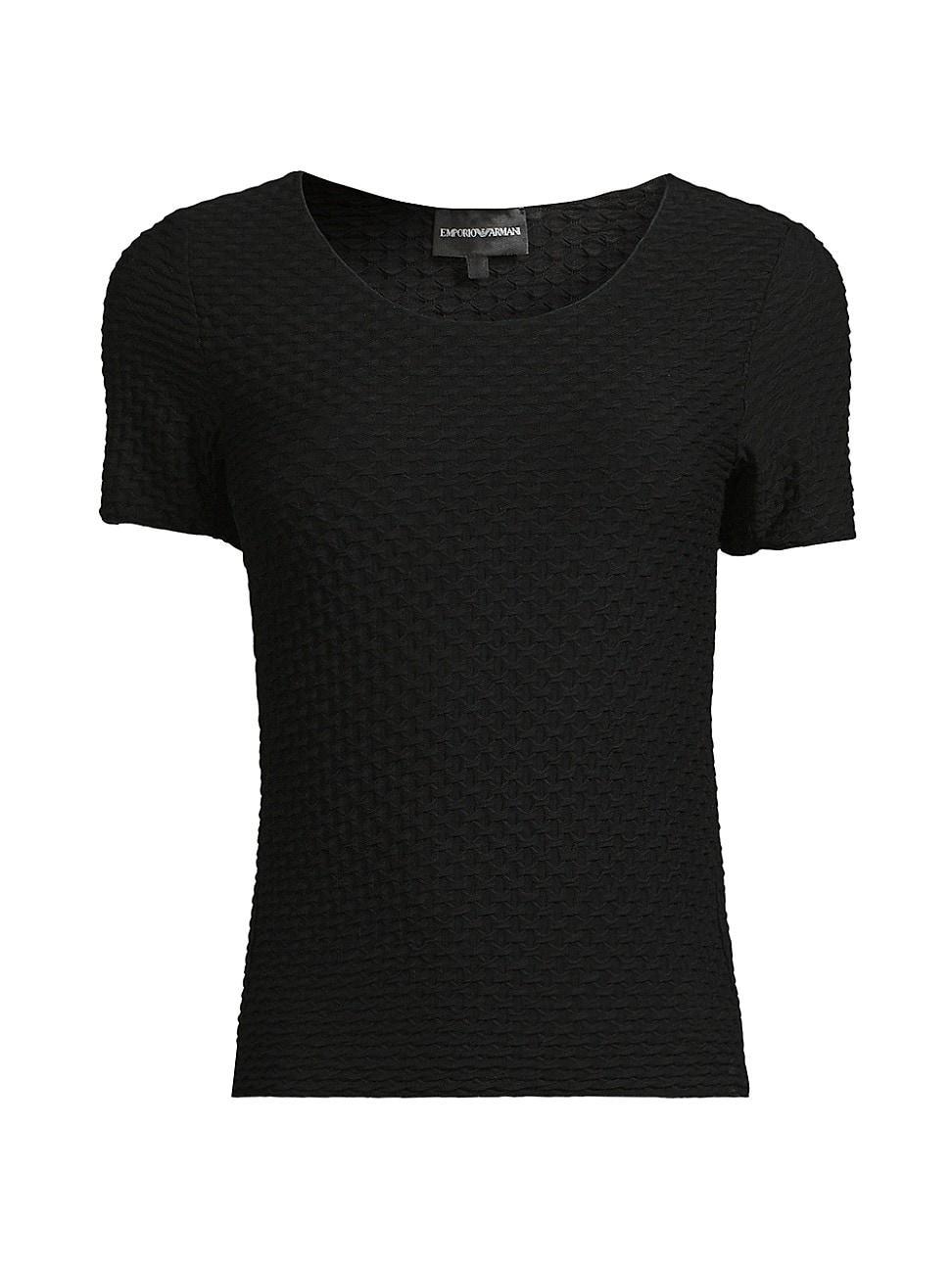 Womens Knit Scoopneck T-Shirt Product Image