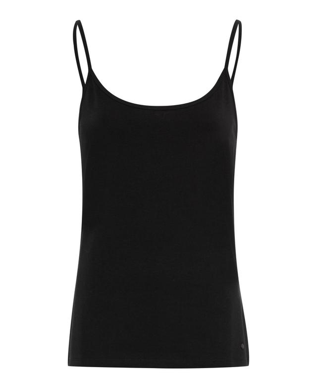 Olsen Womens Cotton Blend Spaghetti Tank Top Product Image