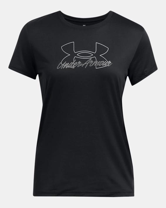 Women's UA Tech™ Script Short Sleeve Product Image