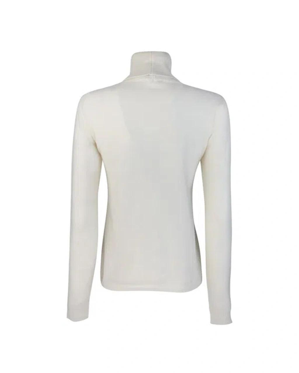 MAX MARA Rollneck Long Sleeve Knit Top In 001 Product Image