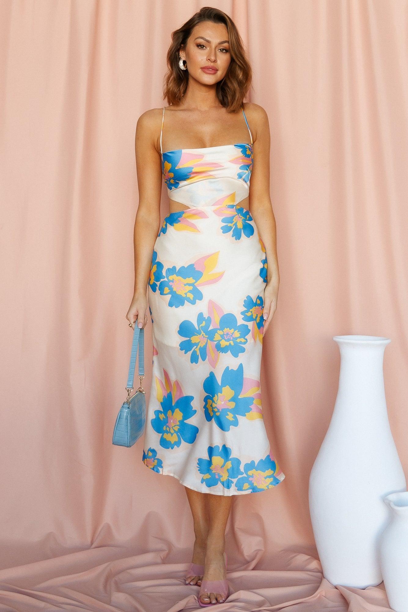 Flower Picking Maxi Dress Floral Product Image