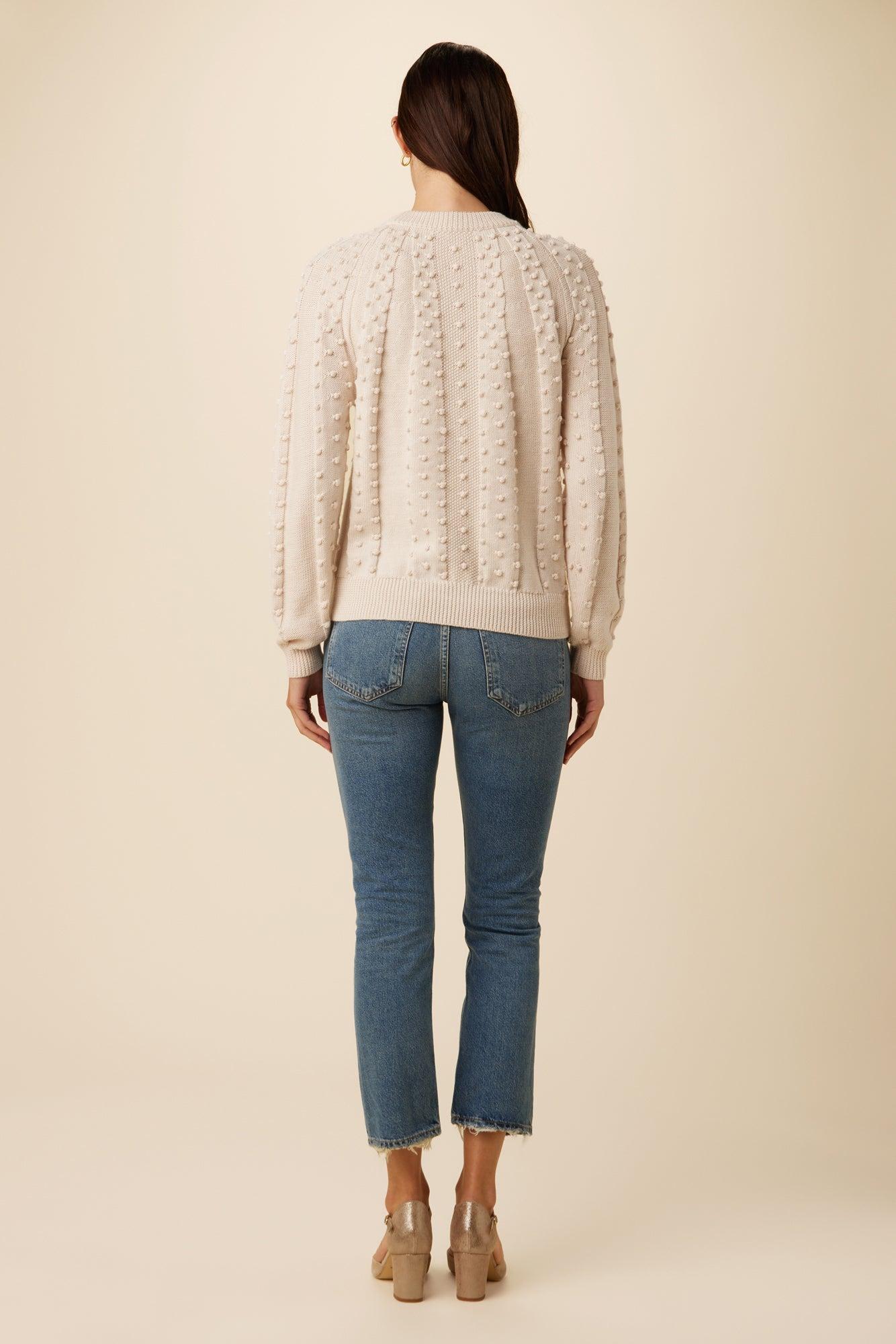 Laurel Wool Sweater - Ivory - ReAmour Product Image