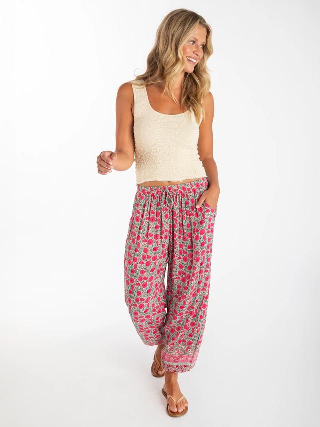 Allison Pant - Pink Puff Floral Product Image