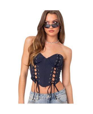 Womens Mckenna lace up corset Top Product Image