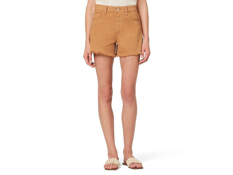 Joe's Jeans The Jessie Relaxed Shorts w/ Fray Hem (Almond) Women's Shorts Product Image