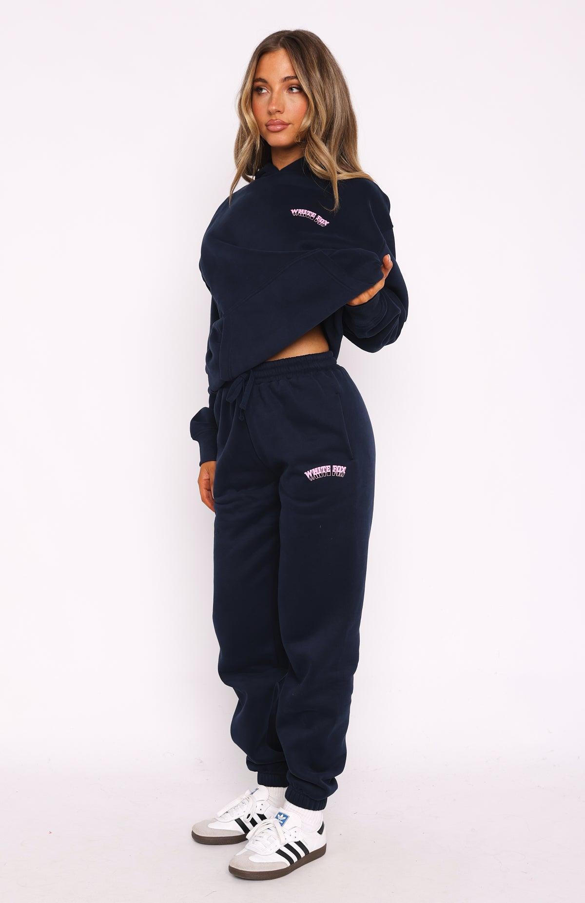 Out Of Line Sweatpants Navy Product Image