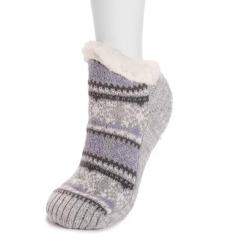 Womens MUK LUKS Short Slipper Socks Product Image