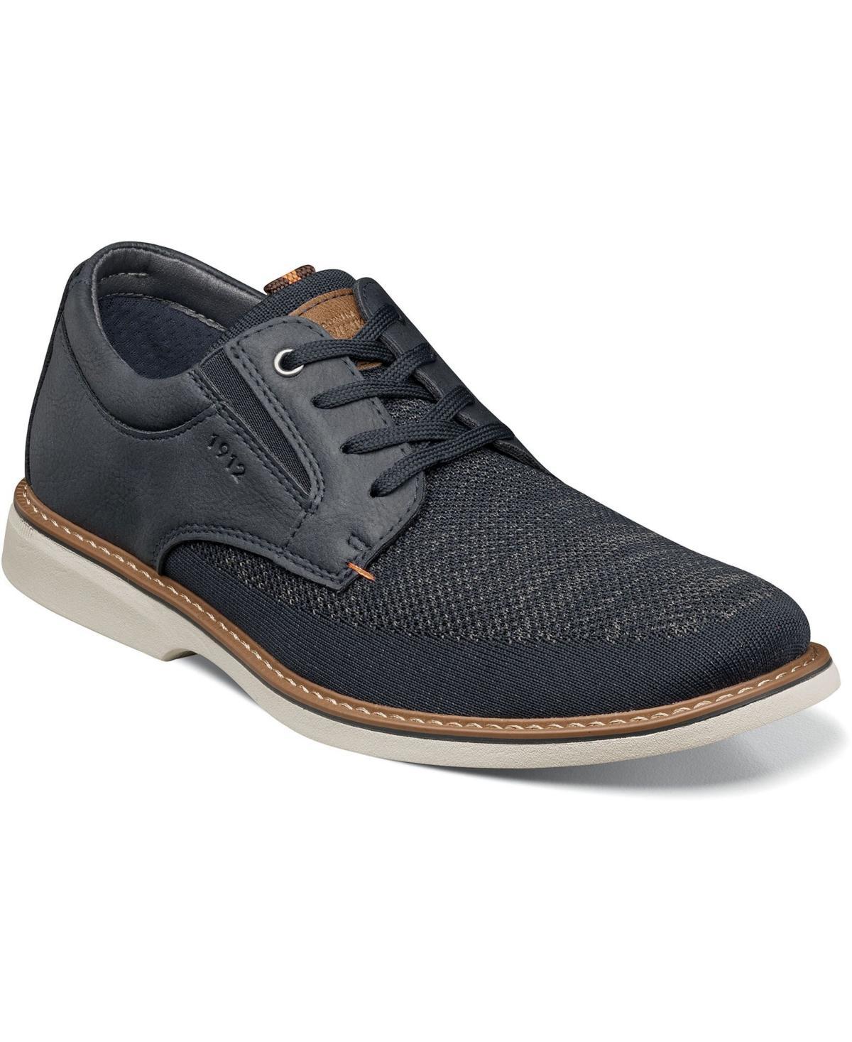 Nunn Bush Otto Knit Mens Oxford Shoes Blue Product Image