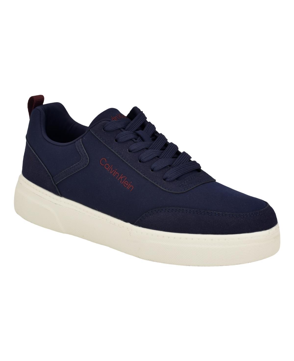 Calvin Klein Mens Petey Lace-Up Casual Sneakers Product Image