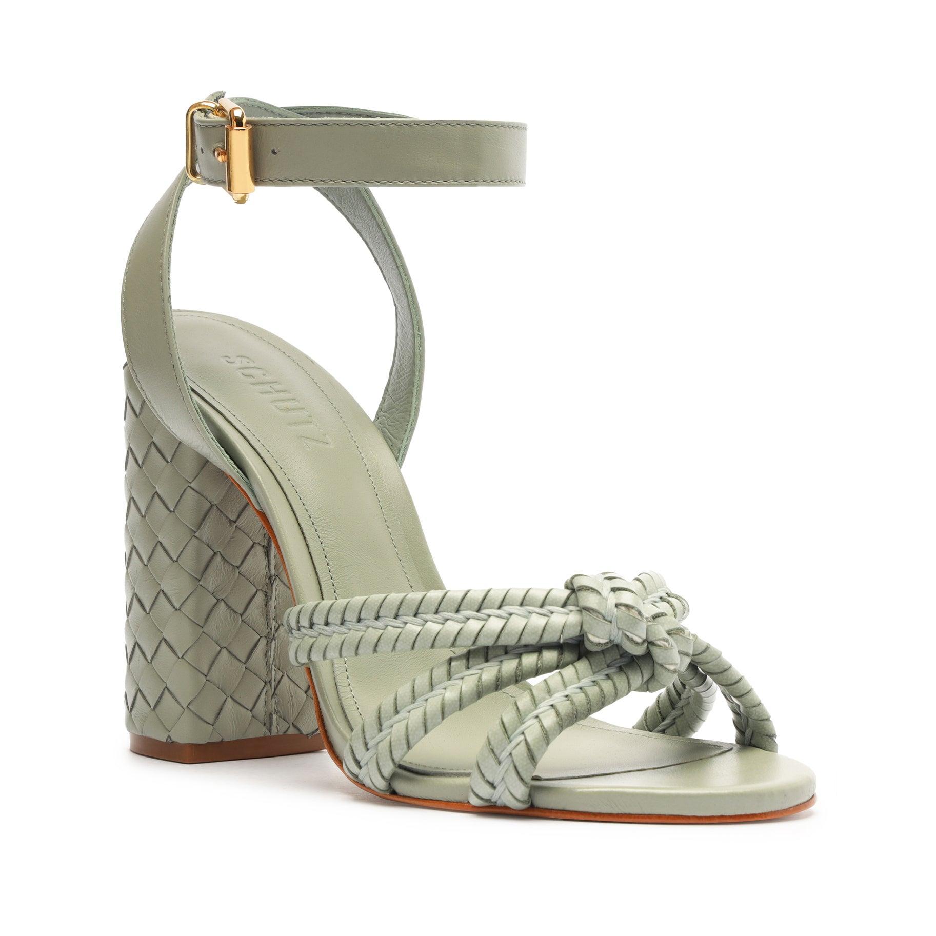 Kareena Woven Leather Sandal Female Product Image