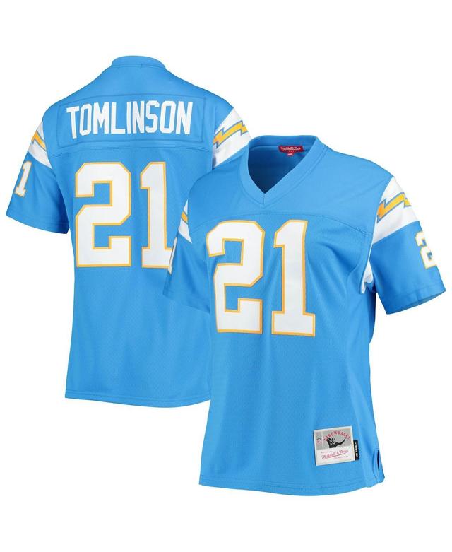 Womens Mitchell & Ness LaDainian Tomlinson Powder Blue Los Angeles Chargers Legacy Replica Player Jersey - Powder Blue Product Image