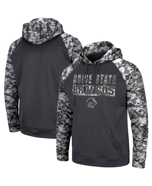 Mens Charcoal Boise State Broncos Oht Military-Inspired Appreciation Digital Camo Pullover Hoodie Product Image