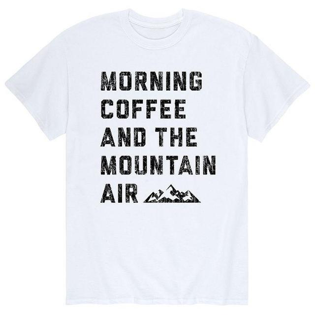 Mens Coffee And Mountain Air Tee Product Image