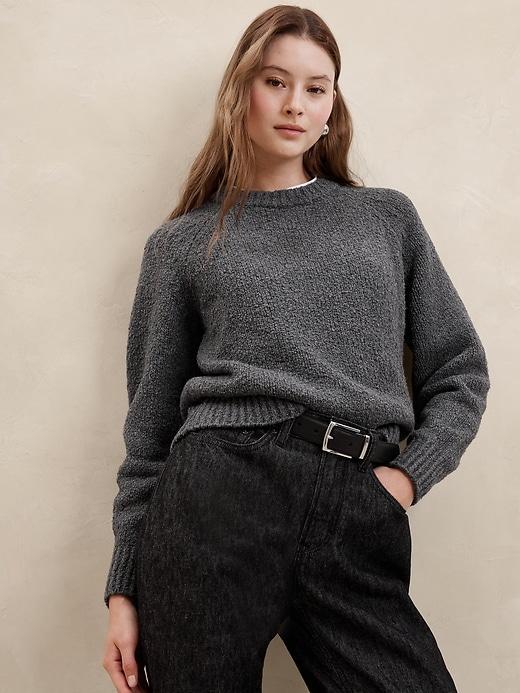 Boucle Pullover Sweater product image