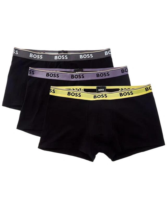 HUGO BOSS 3pk Power Boxer Trunk In Multi Product Image