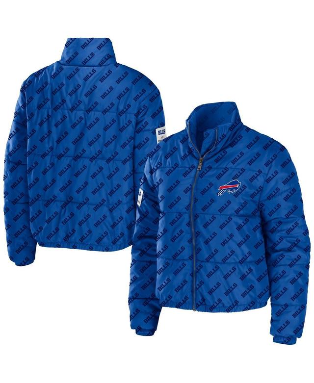 Womens Wear by Erin Andrews Royal Buffalo Bills Puffer Full-Zip Jacket Product Image